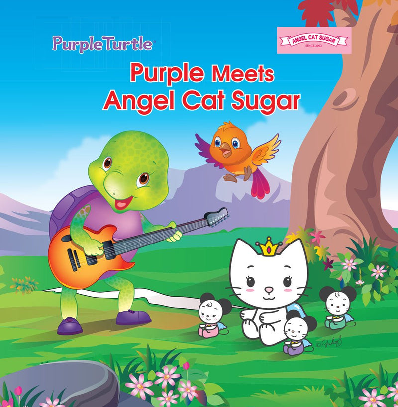 Purple Turtle - Purple Turtle Meets Angel Cat Sugar