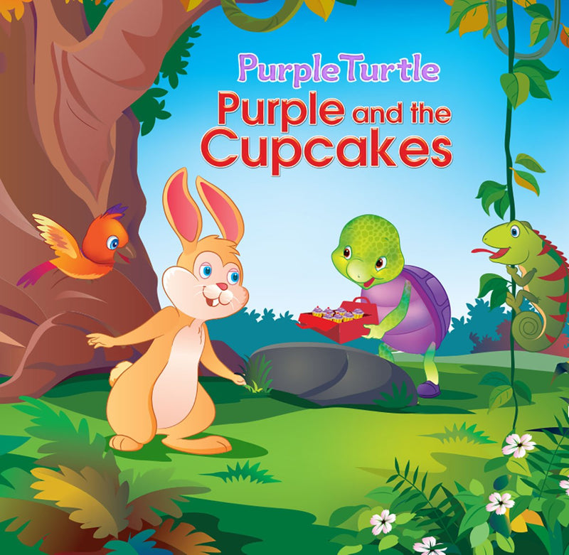 Purple and the cupcakes