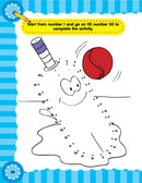 Fun with Dot to Dot Part - 2 : Interactive & Activity Children Book By Dreamland Publications 9781730176111