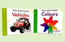 My First Library Box-Set of 10 Preschool Board Books (Alphabset, Fruits & Vegetables, Numbers, Animals & Birds, Colours, First Words, etc) (My First Preschool Board Books)