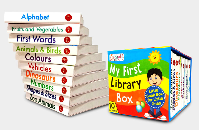 My First Library of Learning - (Board Book)