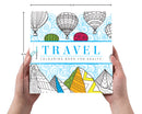 Travel - Adults Colouring Book with Tearout sheet