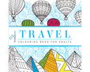 Travel - Adults Colouring Book with Tearout sheet