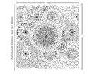 Mandala - Adults Colouring Book with Tearout sheet