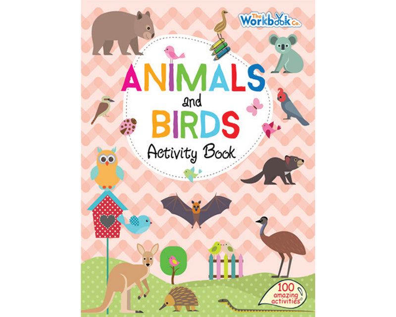 Animals & Birds Activity Book