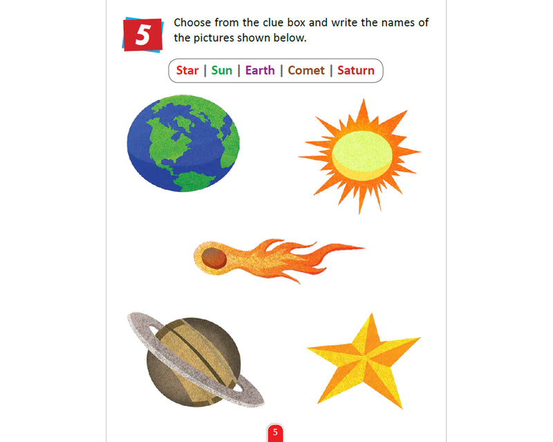 Space Activity Book