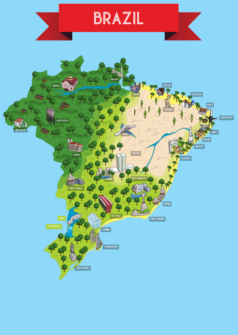 Hurray! It's Brazil - A Travel Experience Guide for Children