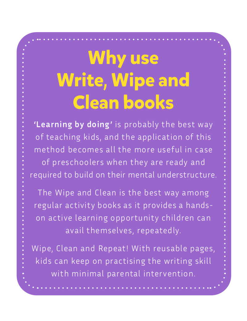 Brain Booster - Write, Wipe and Clean Book