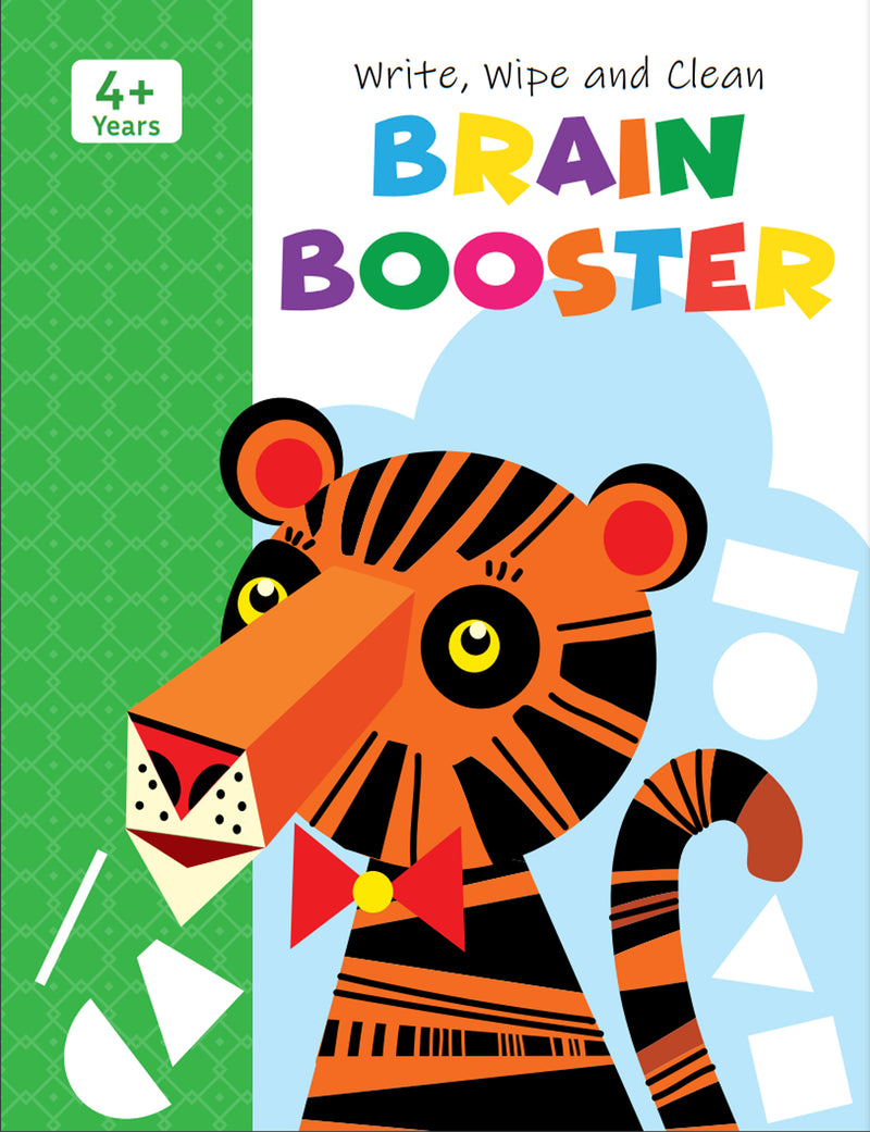 Brain Booster - Write, Wipe and Clean Book