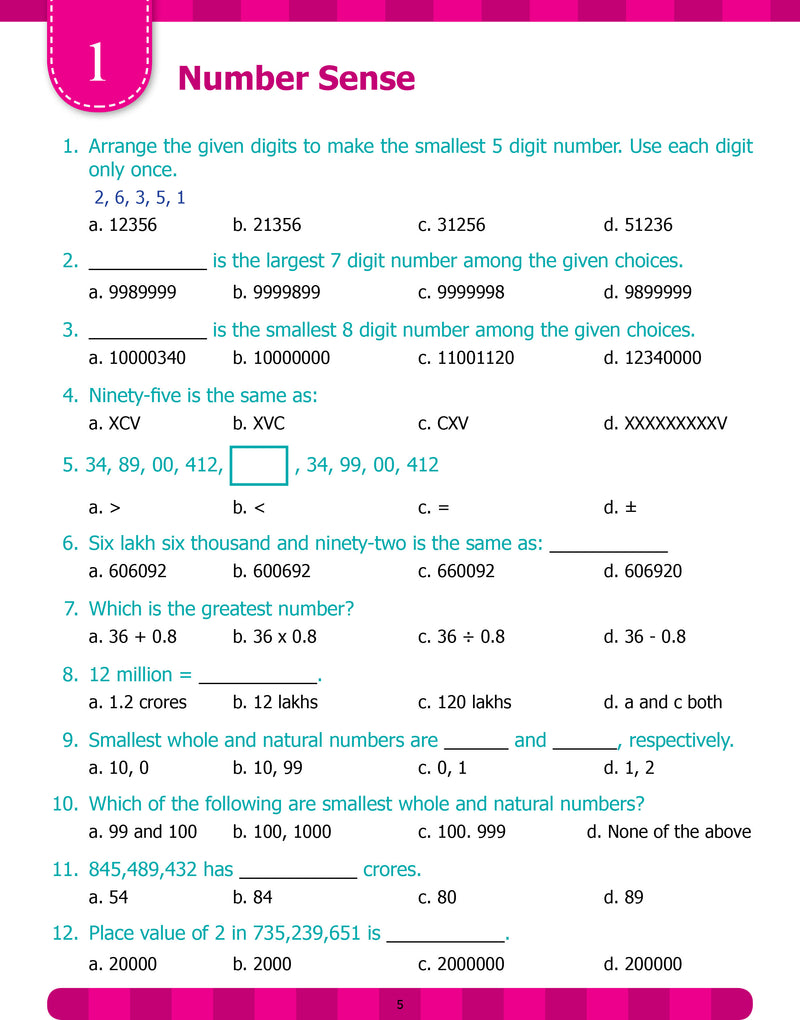 Maths Olympiad Book V