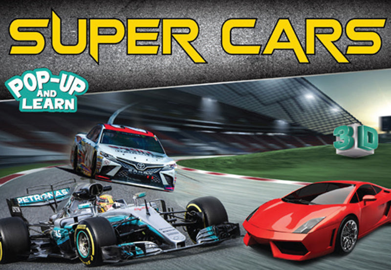 Super Cars - 3D Pop-up Book