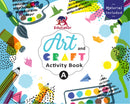 Art and Craft Activity Book A for 3-4 Year old kids with free craft material