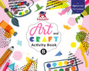 Art and Craft Activity Book B for 3-4 Year old kids with free craft material