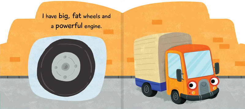 Truck Shaped Baby Board Book