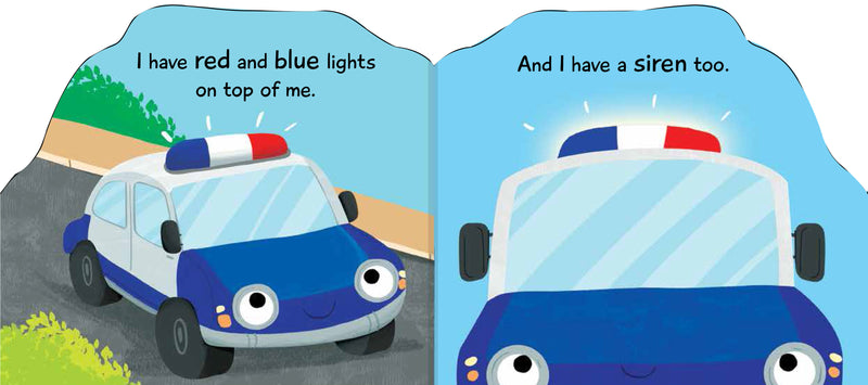 Police Shaped Baby Board Book