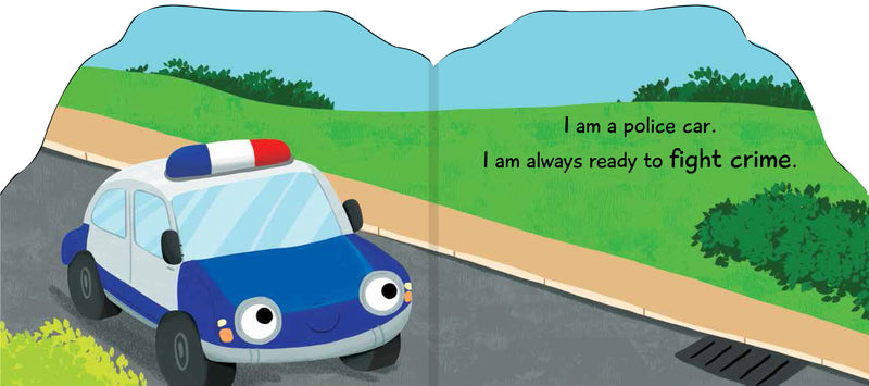 Police Shaped Baby Board Book