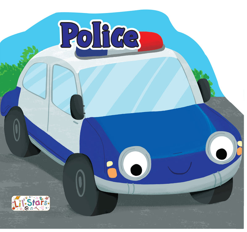 Police Shaped Baby Board Book