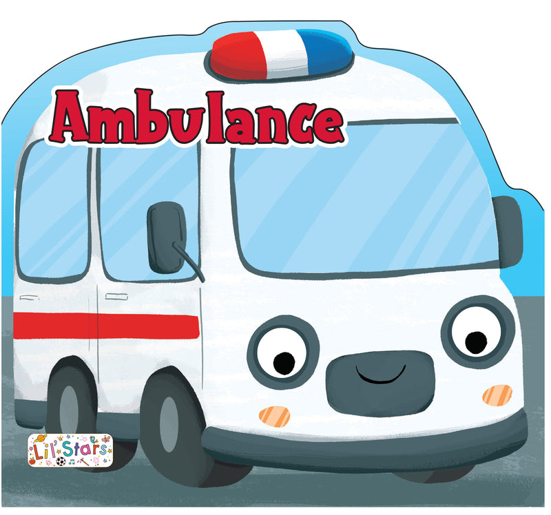 Ambulance Shaped Baby Board Book
