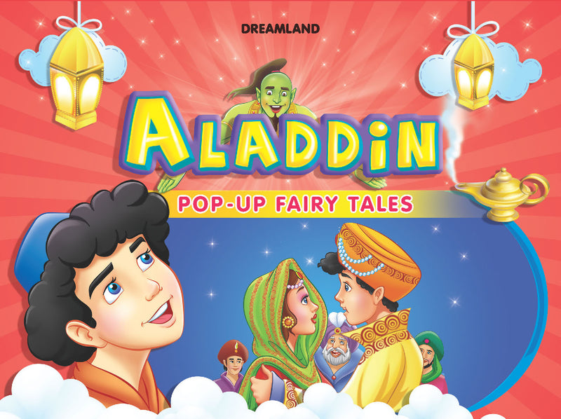 Pop-Up Fairy Tales - Aladdin : Story books Children Book By Dreamland Publications