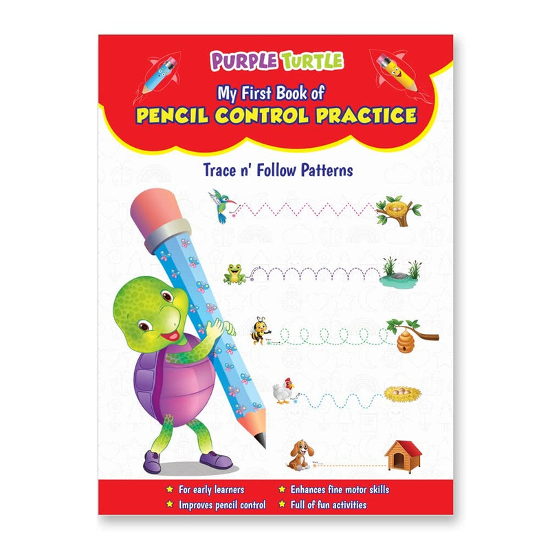 My First Book of Pencil Control for kids : Practice Pattern Writing Book