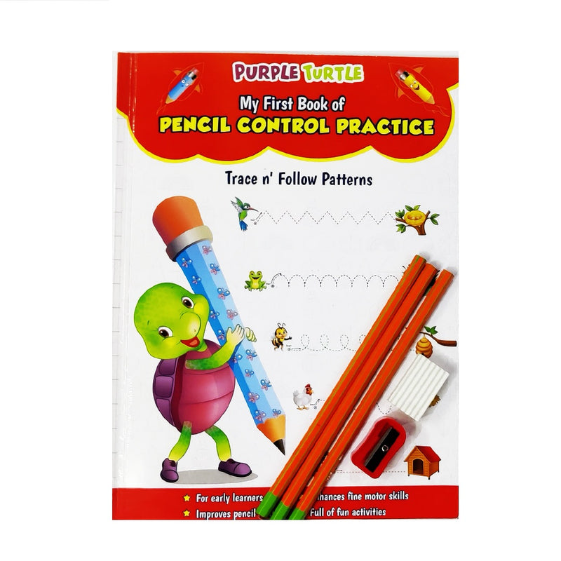 My First Book of Pencil Control for kids : Practice Pattern Writing Book