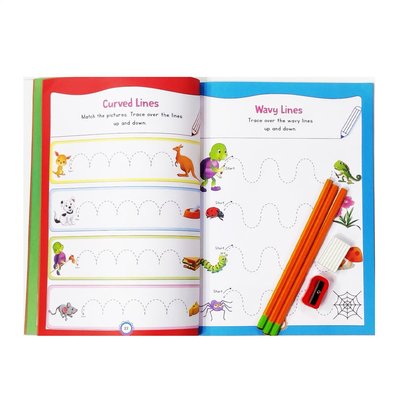 My First Book of Pencil Control for kids : Practice Pattern Writing Book