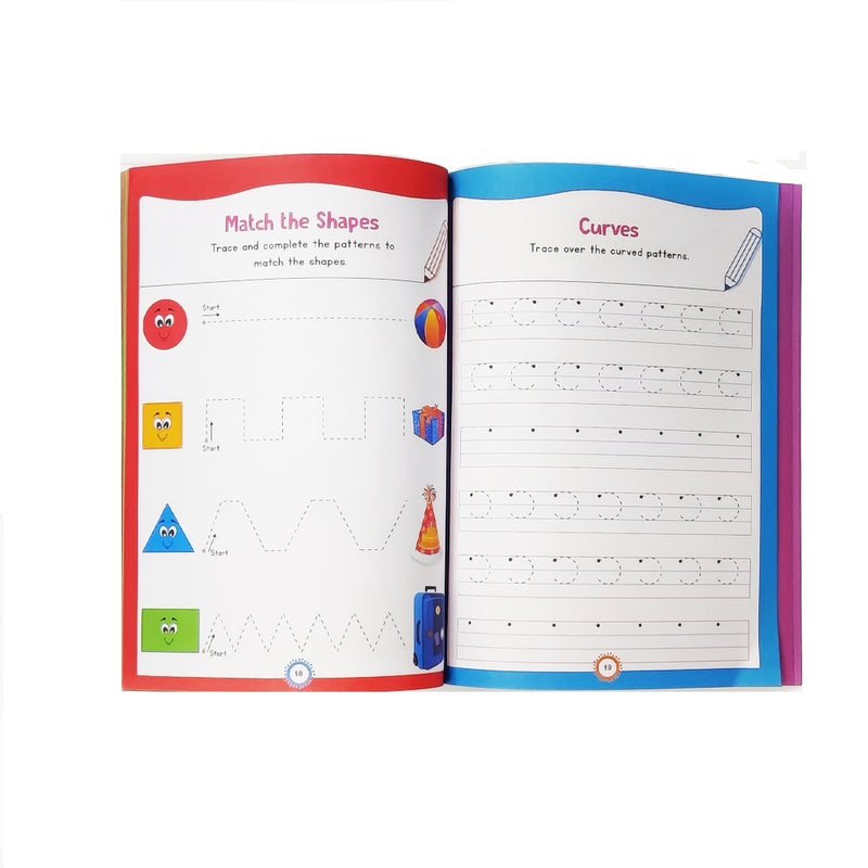 My First Book of Pencil Control for kids : Practice Pattern Writing Book