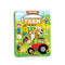 Die Cut Window Board Book - At the Farm : Children Educational Picture Book By Dreamland