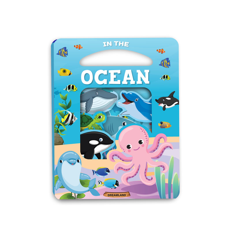 Die Cut Window Board Book - In the Ocean : Children Educational Picture Book By Dreamland