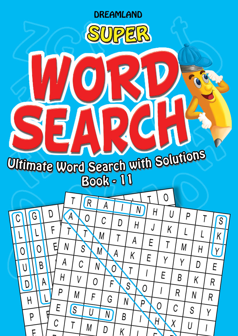 Super Word Search Part - 11 : Interactive & Activity Children Book By Dreamland Publications 9789350890653