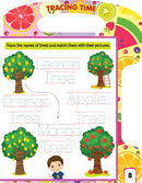 Write and Wipe Book - Fruit : Early Learning Children Book By Dreamland Publications 9789350891049