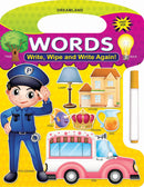 Write and Wipe Book - Words : Early Learning Children Book By Dreamland Publications 9789350891063