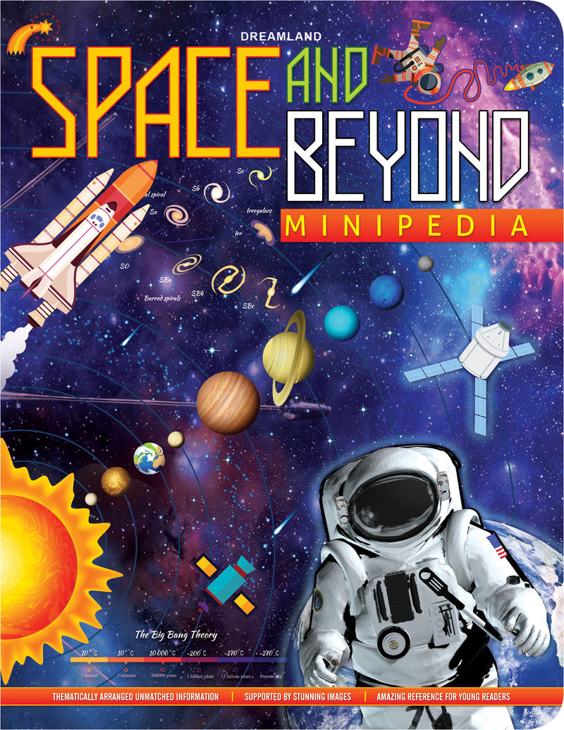 Space and Beyond Minipedia : Reference Educational Wall Chart By Dreamland Publications 9789350895184