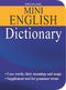 Mini English Dictionary : Reference Educational Wall Chart By Dreamland Publications 9789350898604