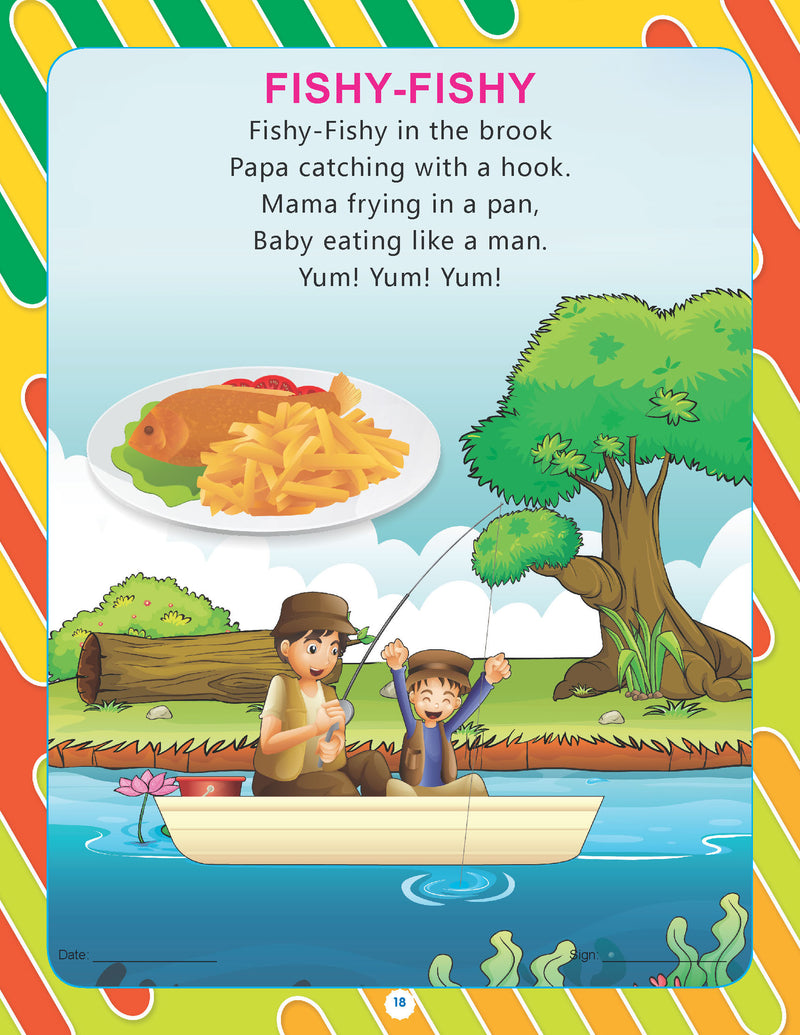 Pre-Nursery Rhymes & Story Book - English : Early Learning Children Book By Dreamland Publications 9789350899328