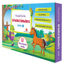 Purple Turtle Graded Readers Level 1 Story Books Pack of 12 Books