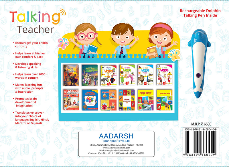 Talking Teacher with Talking Pen for Kids