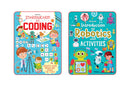 Introduction to Coding and Robotics, 2 Books Pack : Children Early Learning Book By Dreamland