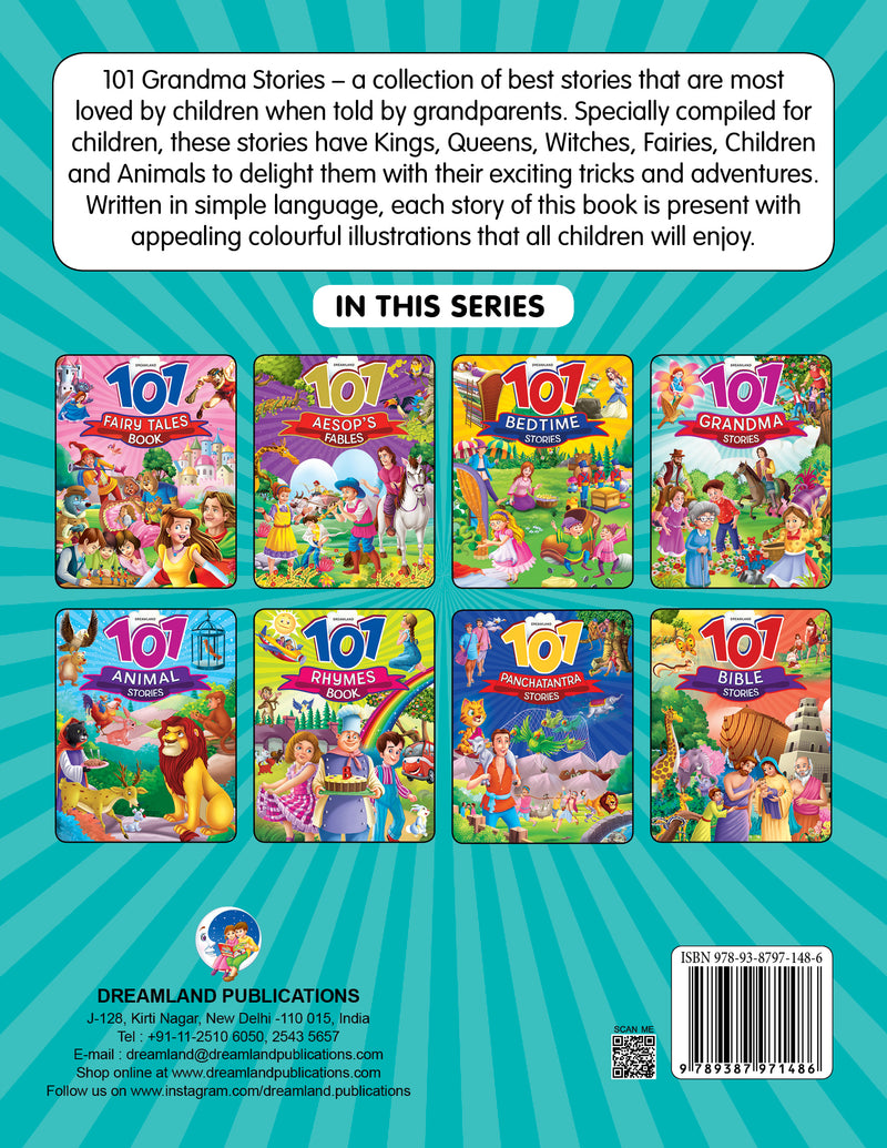 101 Grandma Stories : Story Books Children Book By Dreamland Publications