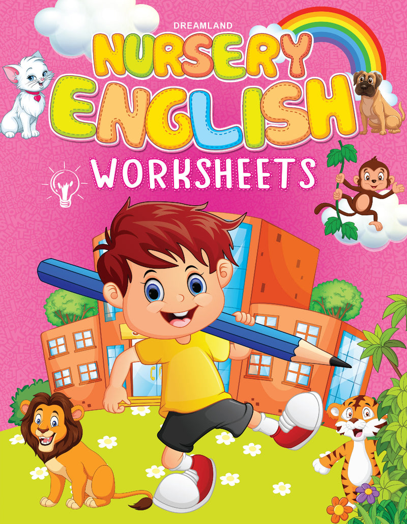 Nursery English Worksheets : Early Learning Children Book By Dreamland Publications 9789387971967