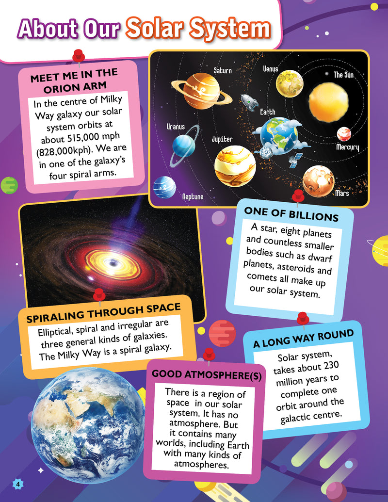 365 Facts on Space : Reference Children Book By Dreamland Publications