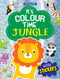 Jungle- It's Colour time with Stickers : Children Drawing, Painting & Colouring Book By Dreamland