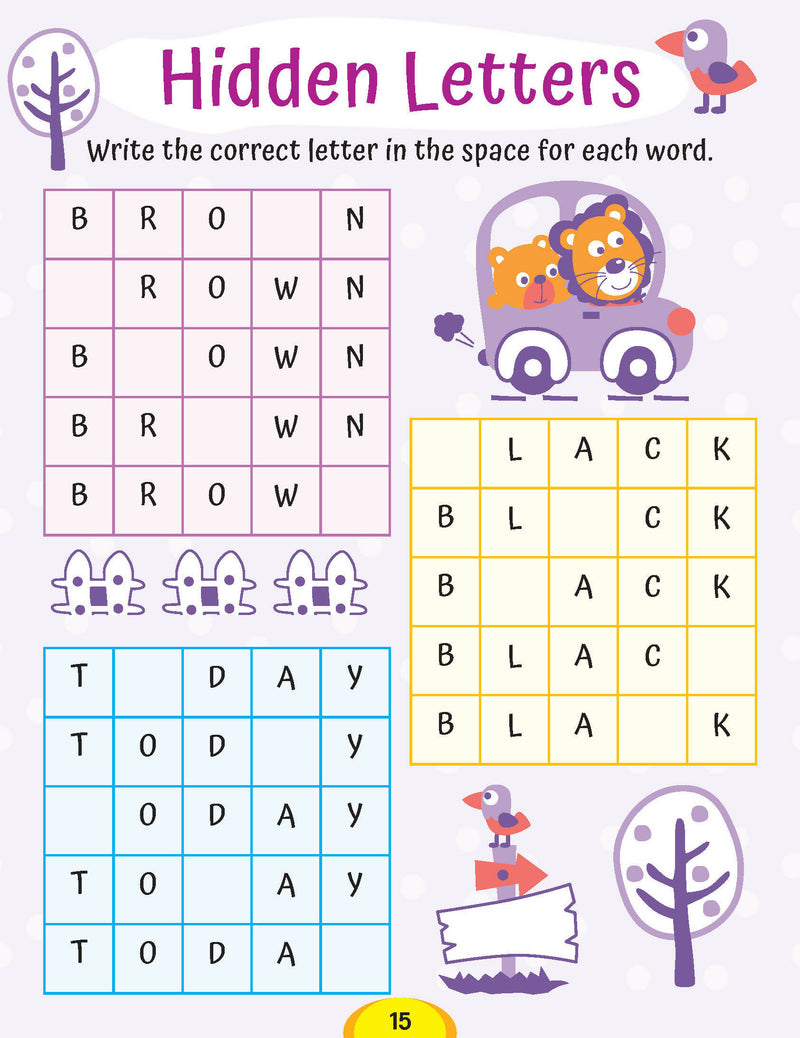 Dolch Sight Words Level 2- Simple Words and Activities for Beginner Readers : Early Learning Children Book by Dreamland Publications