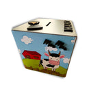 Piggy Bank - Farm Animals  ( Personalization Available)