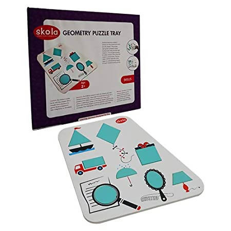 Geometry Puzzle Tray