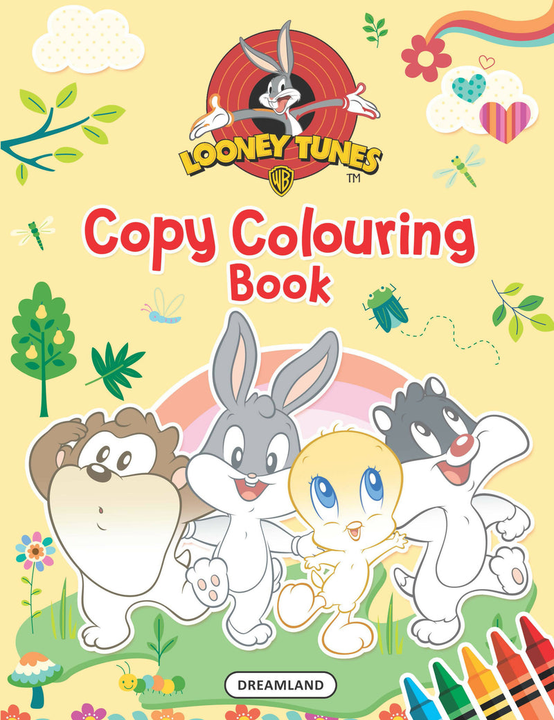 Looney Tunes Copy Colouring Book : Drawing, Painting & Colouring Book 9789394767720