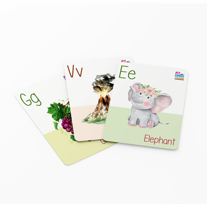 A to Z Tear Proof Flash Cards