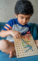 Children's Sewing/Lacing Board