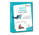 Aquatic Animals Flash Cards |GrapplerTodd Flashcards for Kids Early Learning Flash Cards Easy and Fun Way of Learning 6 Months to 6 Years Babies