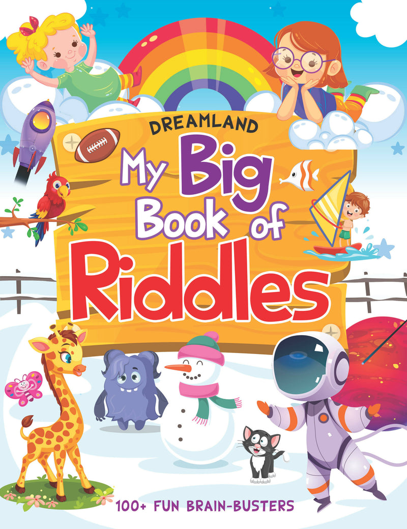 My Big Book of Riddles : Interactive & Activity Children Book by Dreamland Publications